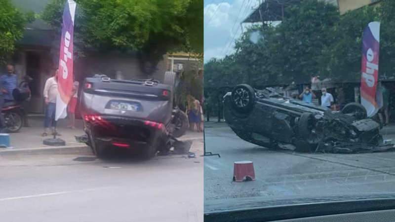 Vreselijk ongeluk! De auto van İlker Aksum veranderde in schroot