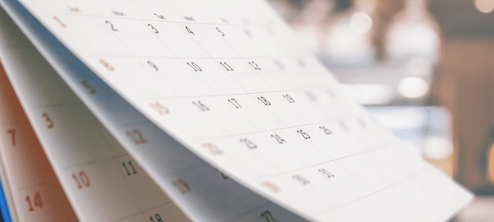 Hoe maak je een kalender in Word