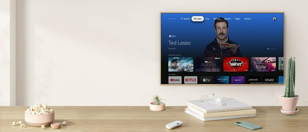 Apple TV komt naar Chromecast met Google TV