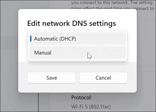 DNS-instellingen bewerken