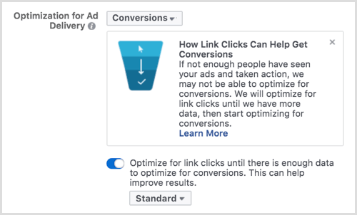 Facebook-optimalisatie voor advertentieweergave