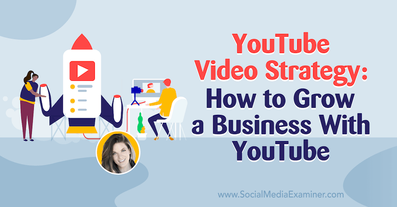 YouTube-videostrategie: hoe u een bedrijf kunt laten groeien met YouTube met inzichten van Sunny Lenarduzzi op de Social Media Marketing Podcast.