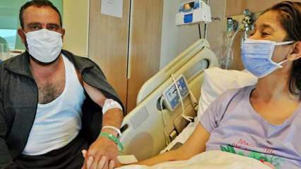 İpek Koca, die werd geconfronteerd met een ziekenhuisschok, gaf zijn vrouw een nier!
