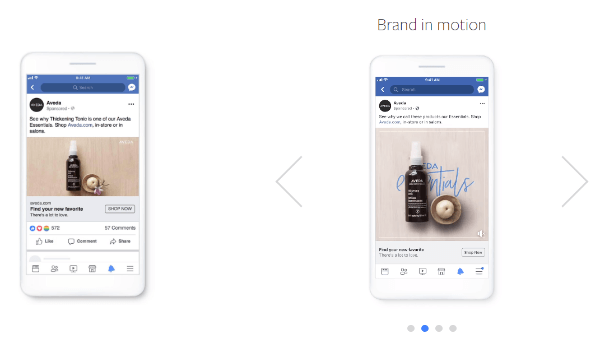 De Creative Shop van Facebook introduceerde een nieuwe productieaanpak genaamd Create to Convert, een eenvoudig framework om lichte beweging toe te voegen aan stilstaande beelden om meer boeiend en effectiever te maken direct response-advertenties.