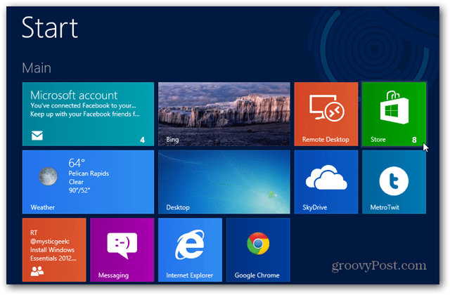 Hoe Windows 8-apps te updaten