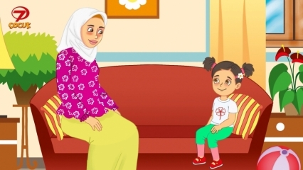 Nieuwsgierig kind en moeder: Koran