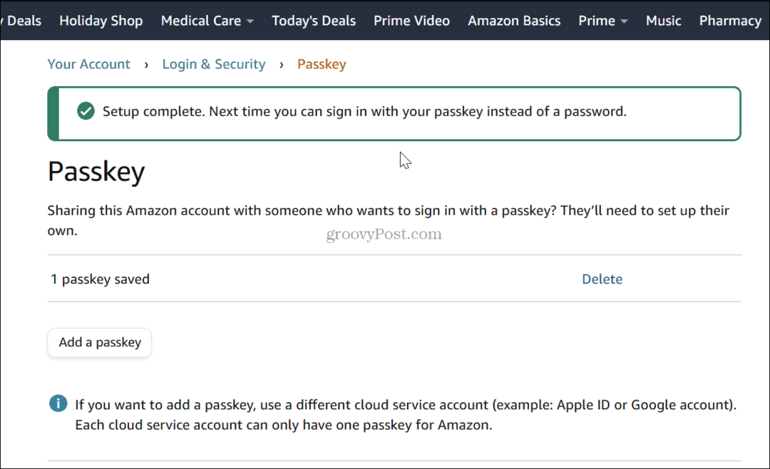 verificatie Amazon-wachtwoord
