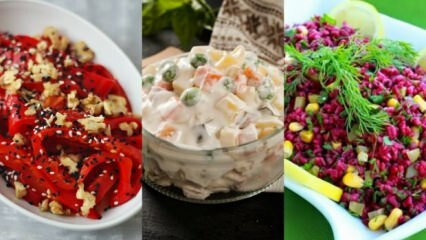 Verschillende salade recepten 
