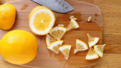 Hoe wordt een citroen gesneden? Tips voor het hakken van citroen 