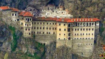 Intense belangstelling voor het Trabzon Sumela-klooster!