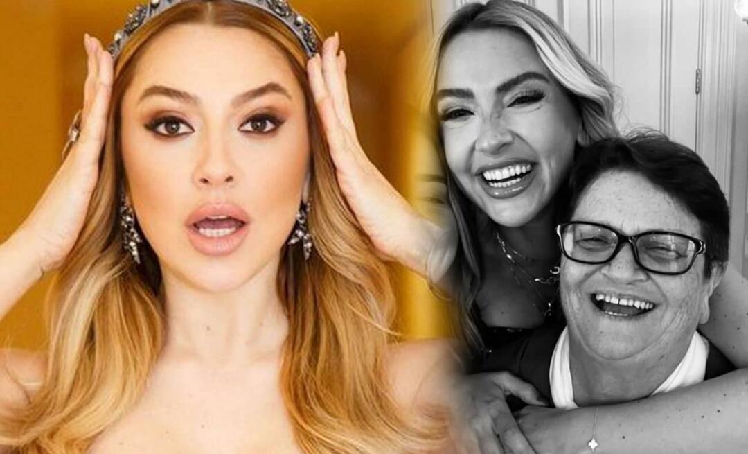 Hadise's verrassing kwam van haar moeder! Om je dochter een paarse...