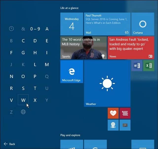 Waar is de map Accessoires in Windows 10?
