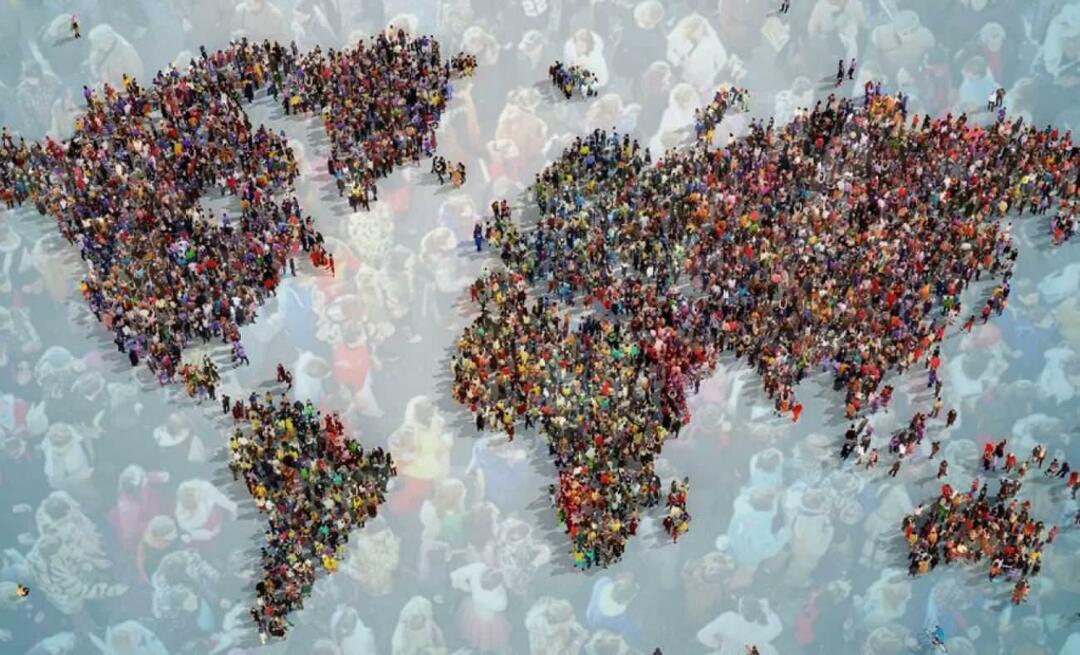 De wereldbevolking heeft de 8 miljard bereikt! VN: roept op tot duurzaam leven