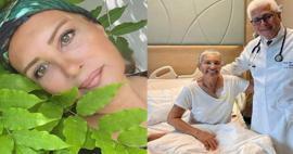 De 60-jarige schoonheid met kuiltjes, kondigde Bahar Öztan aan vanuit haar ziekenhuiskamer! 