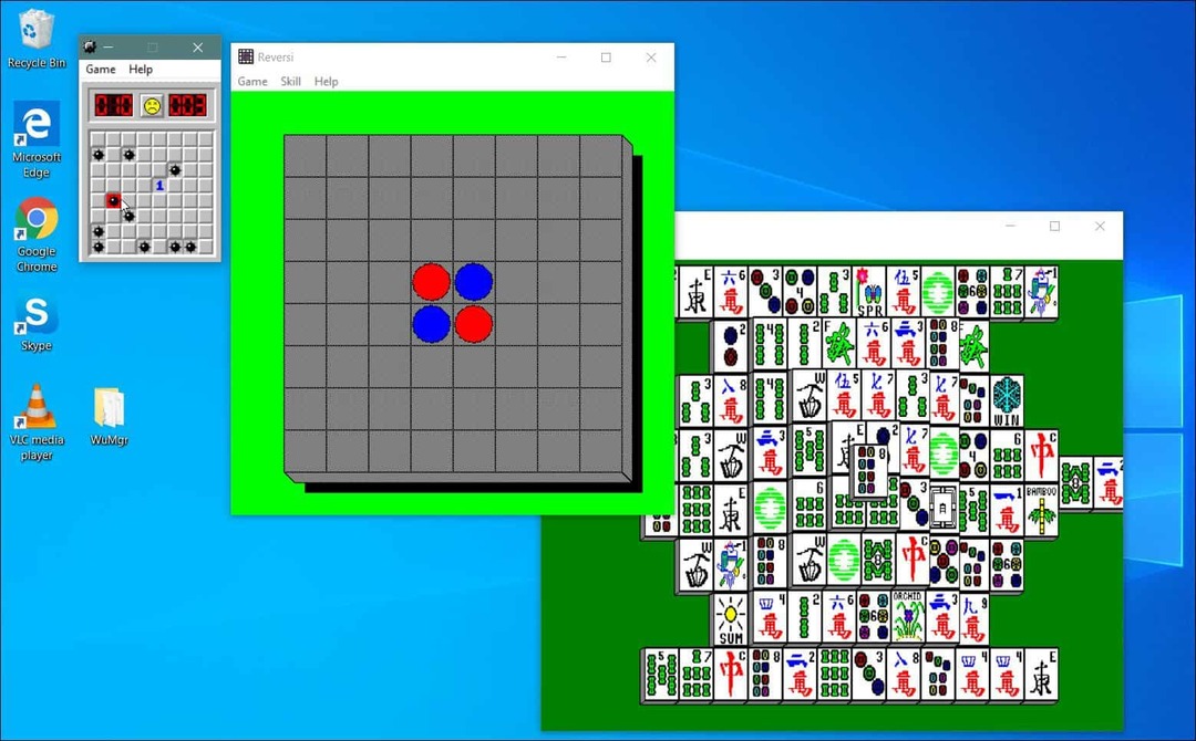 Speel Minesweeper en andere klassieke Microsoft-spellen op Windows 10