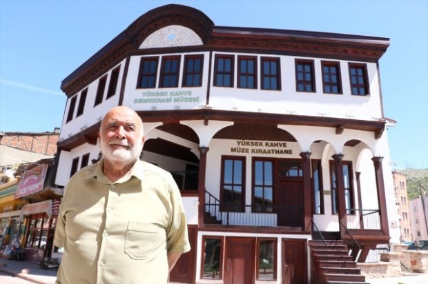 Het eeuwenoude koffiehuis van Tokat is omgebouwd tot een 'Democracy Museum'
