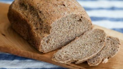 Verzwakt roos het brood? Hoeveel calorieën in volkorenbrood?