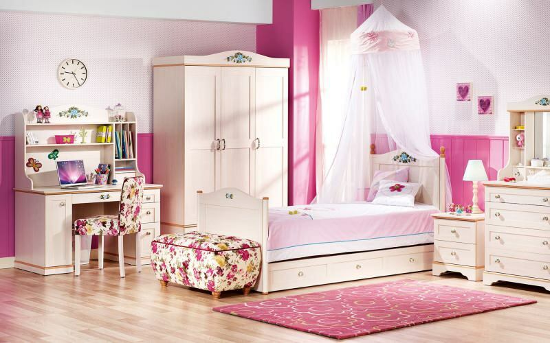 Speciale suggesties voor kamerdecoratie voor meisjeskamers