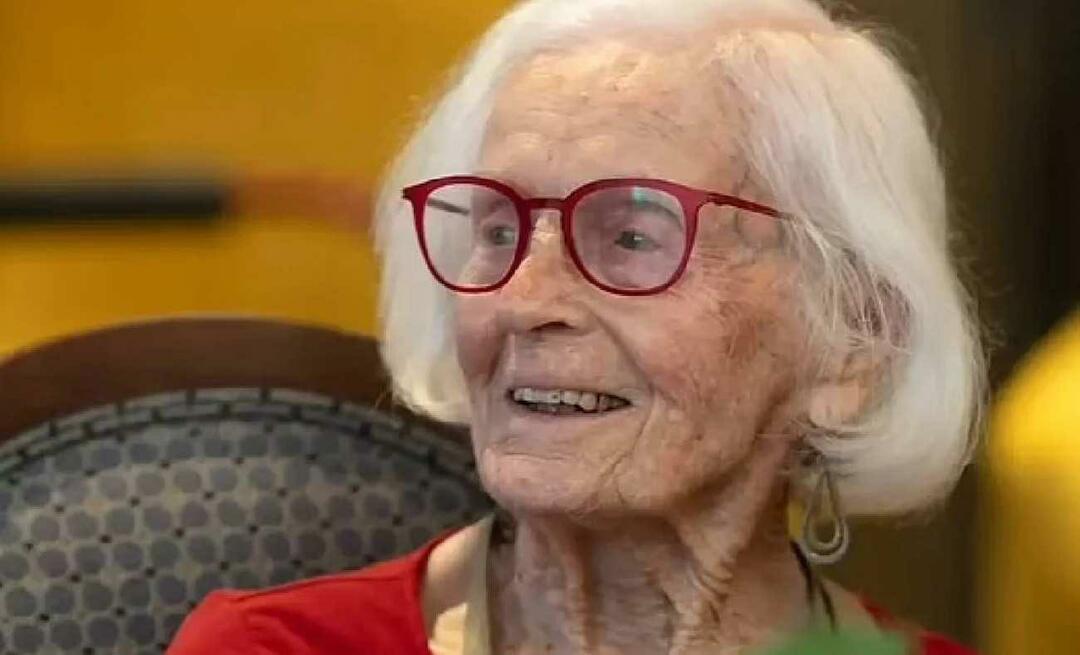 102-jarige vrouw gaf het geheim van een lang en gezond leven! Kijk wat hij zegt