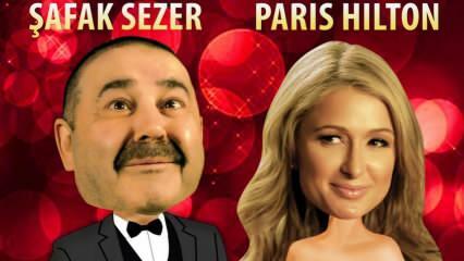 Şafak Sezer en Paris Hilton meeting zijn onthuld!