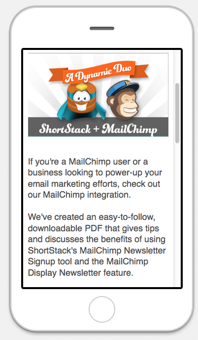 MailChimp mobiele marketing