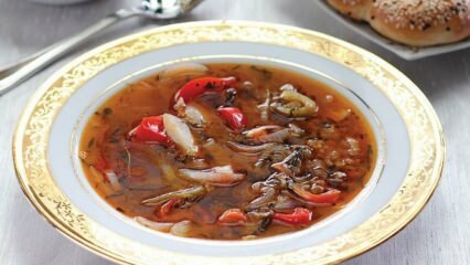 Dragon kruid bonte soep recept