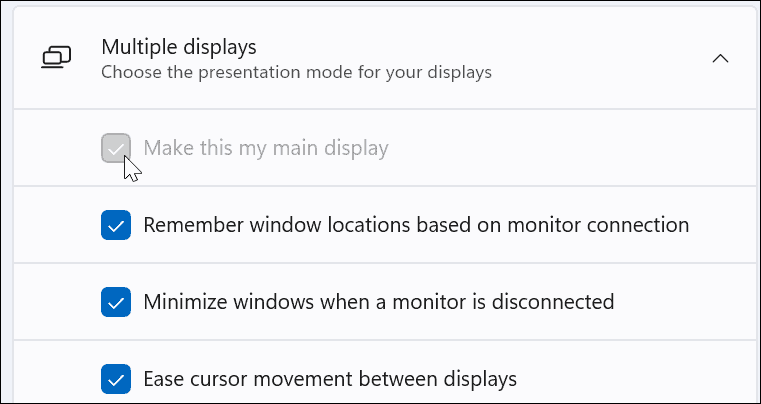 verplaats taakbalk naar tweede monitor op Windows 11