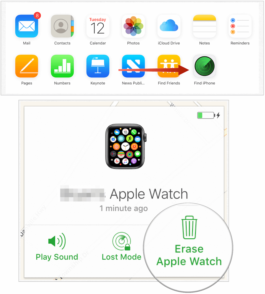verwijder Apple Watch
