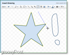 gebruik het polylijngereedschap om in google docs te tekenen en coole vormen te maken