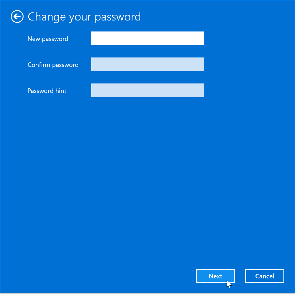 Verwijder uw wachtwoord op Windows 11