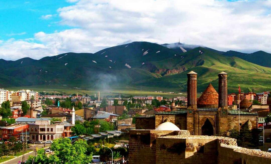 Waar ligt Erzurum? Wat zijn de bezienswaardigheden in Erzurum? Hoe kom je in Erzurum?