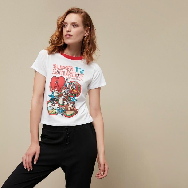 De meest stijlvolle Looney Tunes karakter T-shirt modellen! Gedrukte t-shirtmodellen