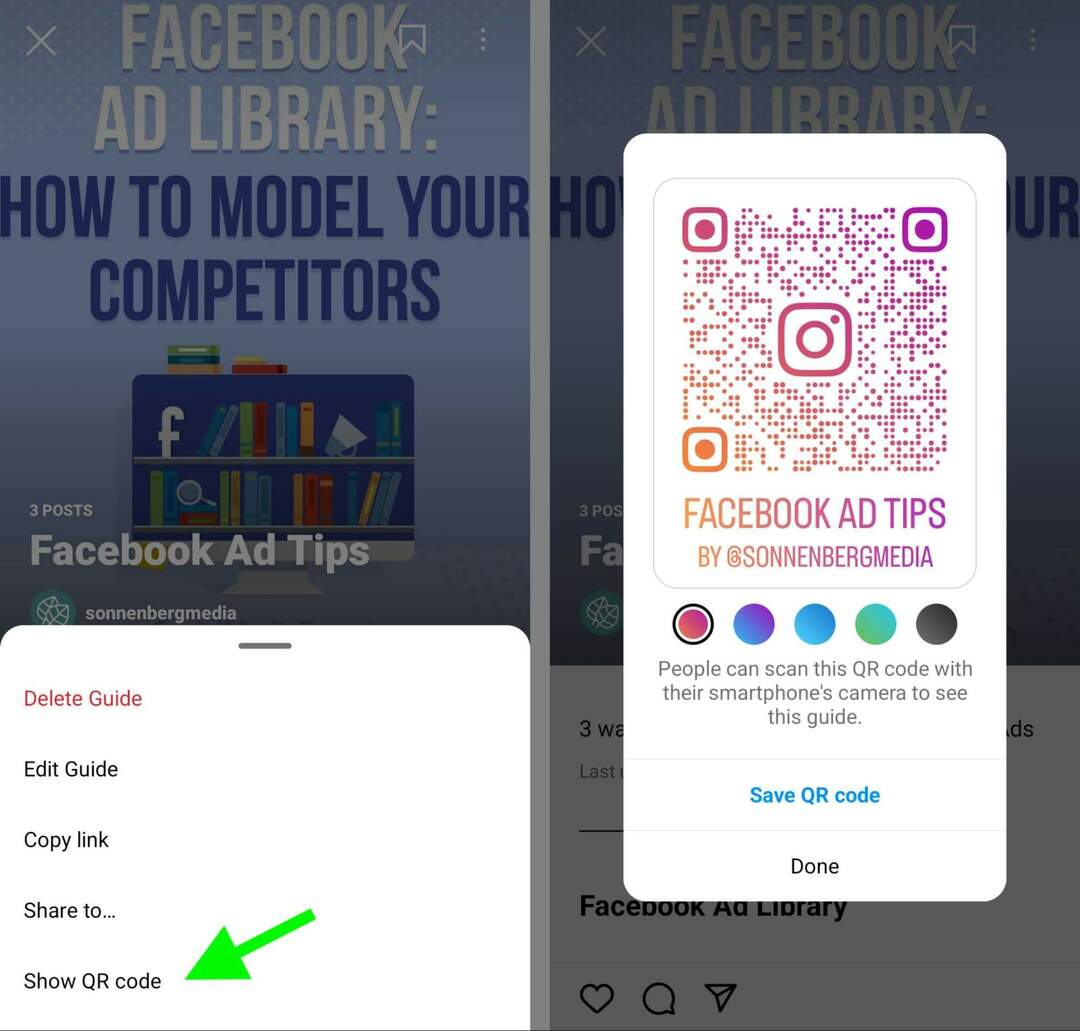 hoe-maak-je-een-instagram-qr-code-om-een-gids-native-gidsen-plaatsen-producten-berichten-sonnenbergmedia-voorbeeld-7 te delen