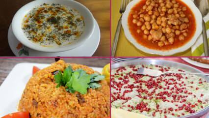 Hoe maak je de meest vruchtbare en elegante iftar-tafel klaar? 28. dag iftar-menu