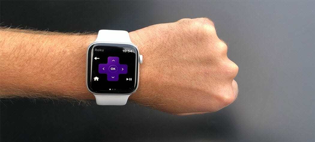 Hoe u uw Roku kunt bedienen vanaf uw Apple Watch