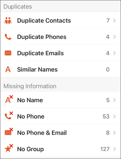 Contacten Pro verwijder dubbele contacten op iPhone