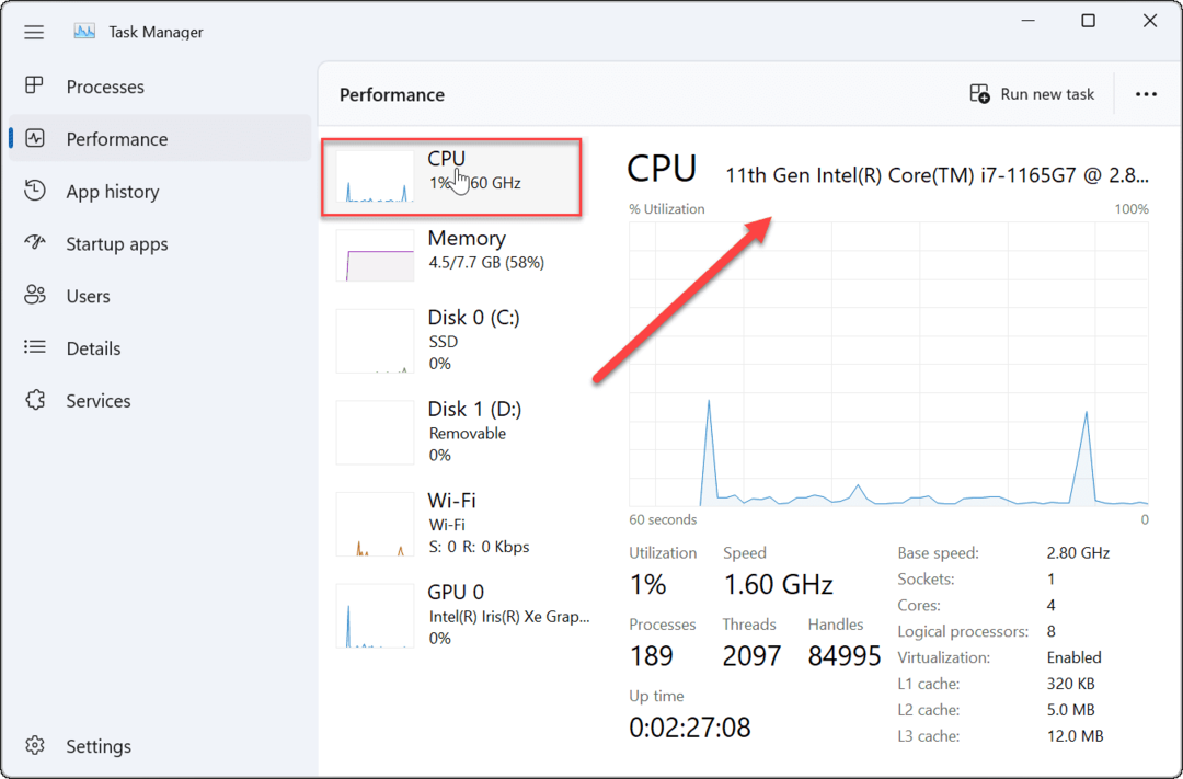 Vind uw Intel CPU-generatie op Windows 11