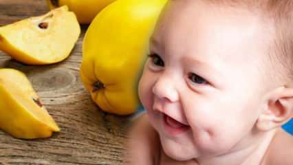 Heeft kweepeer kuiltjes? Verfraait het eten van kweepeer tijdens de zwangerschap de baby?