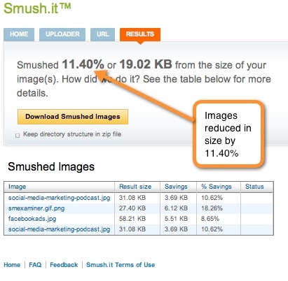 smush it afbeelding reducer