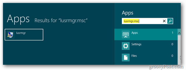 Windows 8: Ingebouwde beheerdersaccount inschakelen
