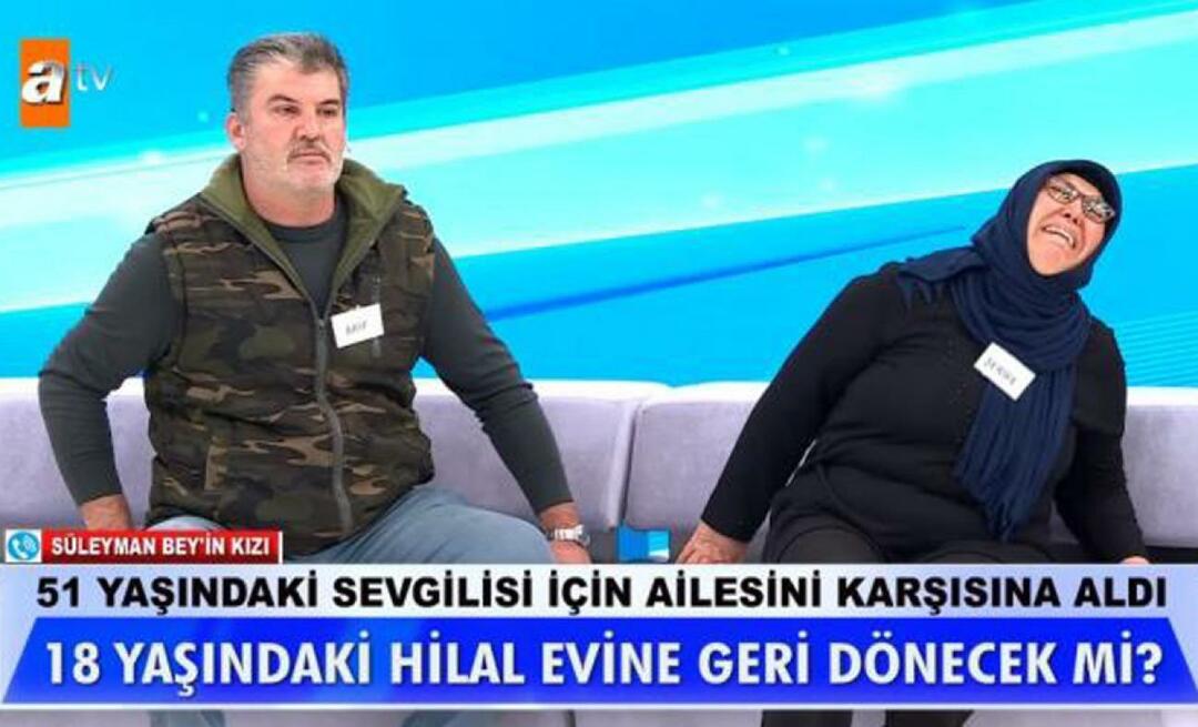 De 18-jarige Hilal ontsnapte naar de 51-jarige blower! De rouwende moeder had een crisis in Müge Anlı