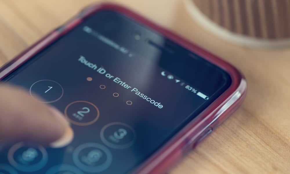 Hoe u de toegangscode op uw iPhone kunt uitschakelen
