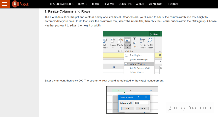 schermafbeelding van het gebruik van Microsoft-producten op blog
