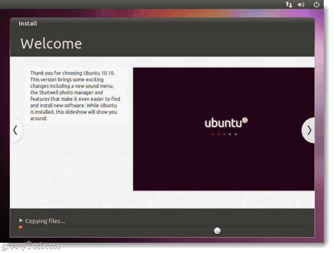 ubuntu installeert zichzelf automatisch