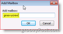 Screenshot van Outlook 2010 postbus toevoegen
