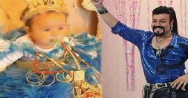 Kobra Murat gaf een verjaardagsfeestje met een gouden thema voor zijn kleindochter! 'Het kind lijkt niet op goud'
