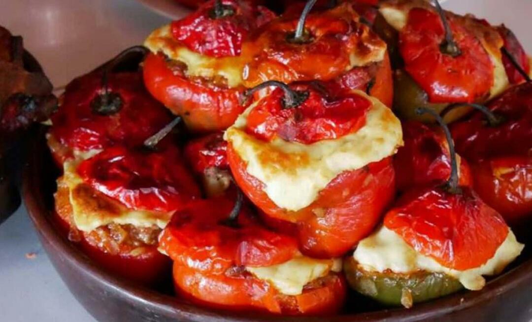 Het geheime recept van de chef-kok van rode paprika! Hoe wordt Rocoto relleno gemaakt?