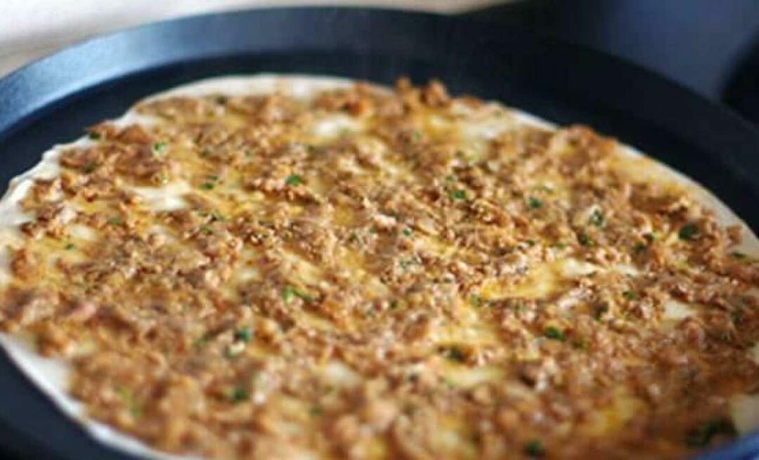 Hoe lahmacun in de pan te maken? Wat zijn de trucs van lahmacun in de pan?