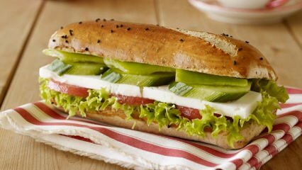 Hoe maak je een makkelijke sandwich?