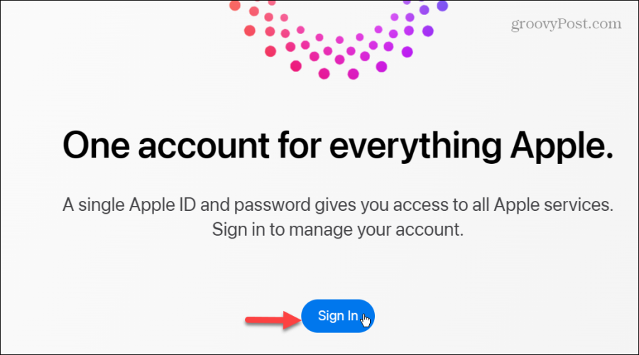 Log in op uw Apple-account met toegangssleutels 